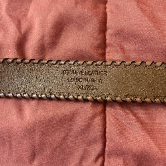 Shyanne Brown and Silver Embroidered Belt - Picture 4 of 5